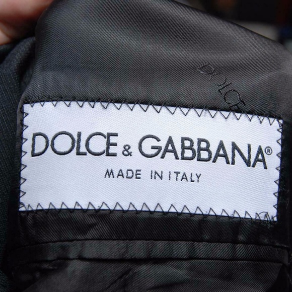 Dolce & Gabbana Black Virgin Wool Blend suit - Picture 3 of 3